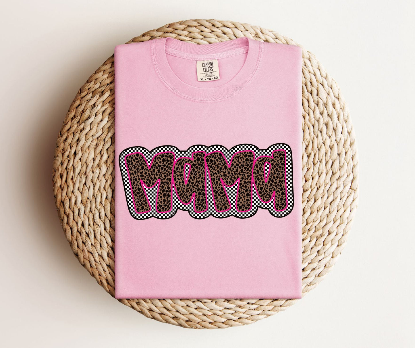 Cheetah Mama Tee.