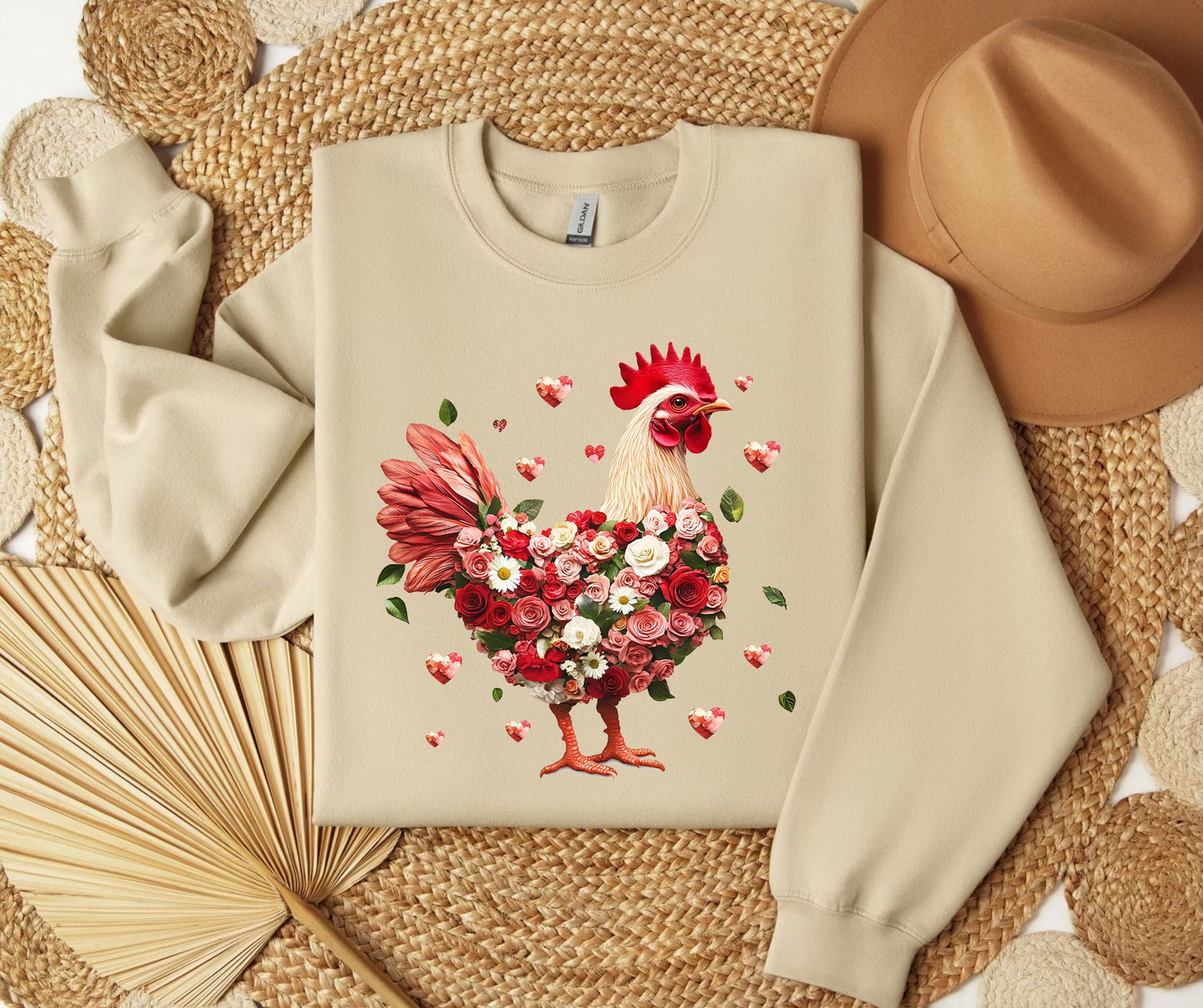 Valentines Chicken SWEATSHIRT.