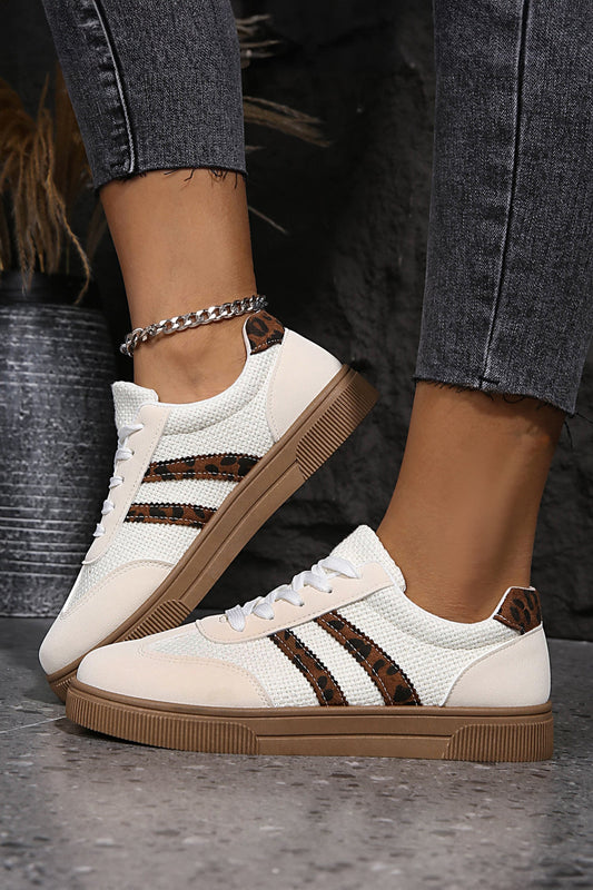 Leopard Patchwork Sneakers RTS