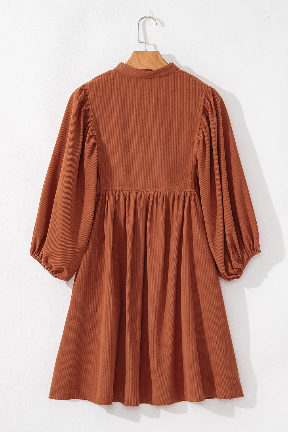 Rust Corduroy Dress RTS